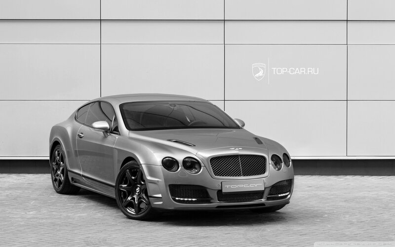 silver bentley coupe