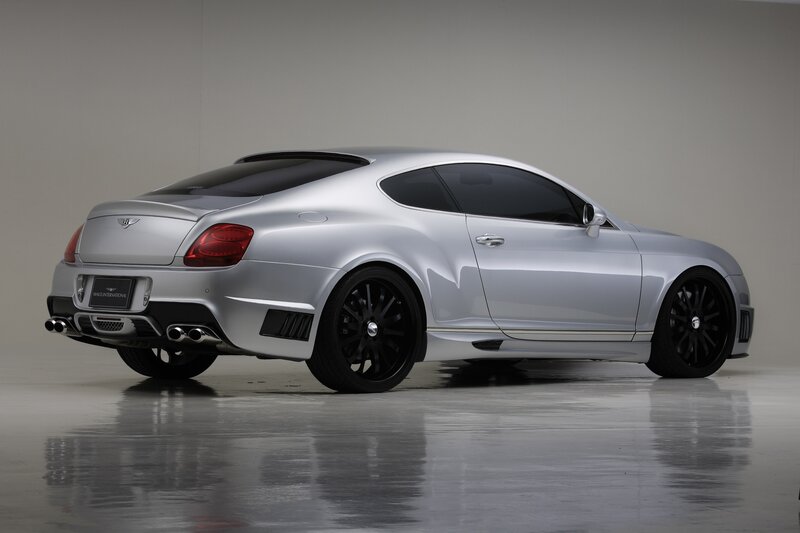 silver bentley coupe