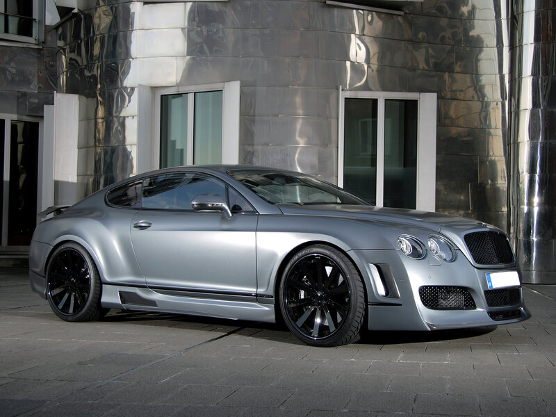 Silver Bentley Coupe — Dramatic, Afternoon