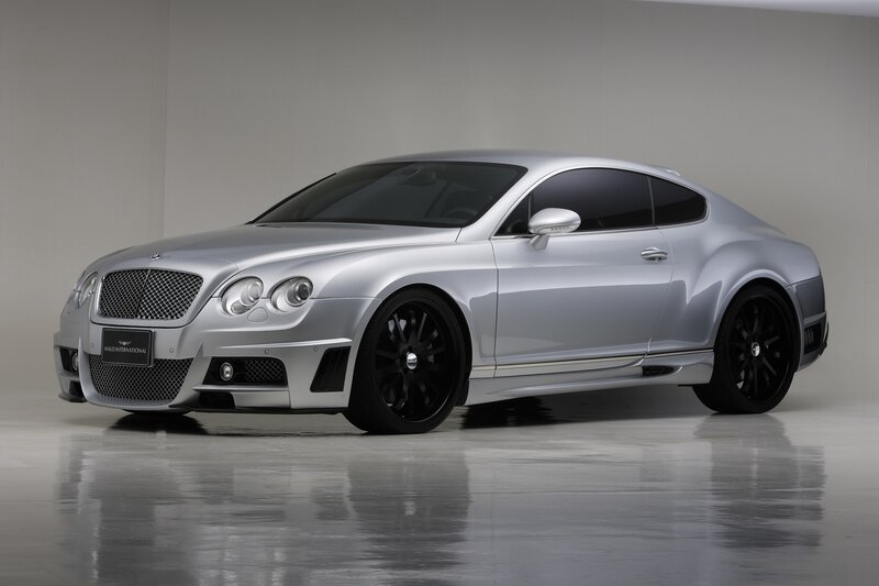 Silver Bentley Coupe — Neutral, Photograph, Black Wheels