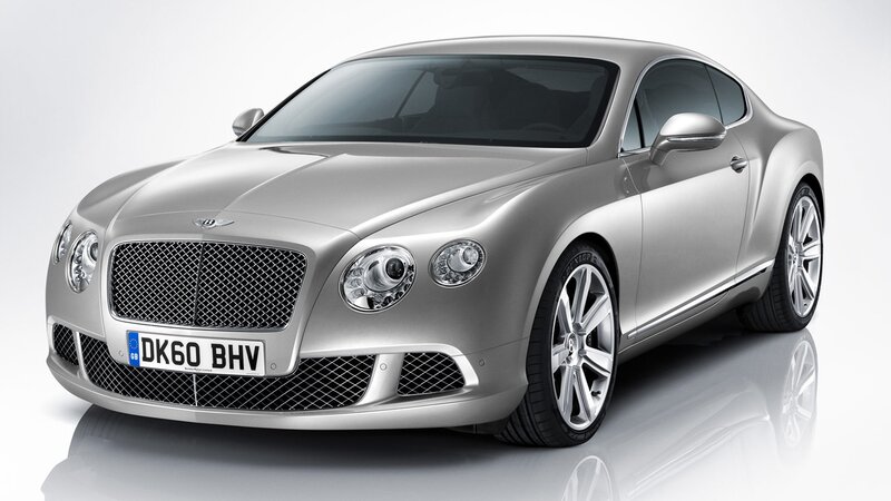 Silver Bentley Coupe — Neutral