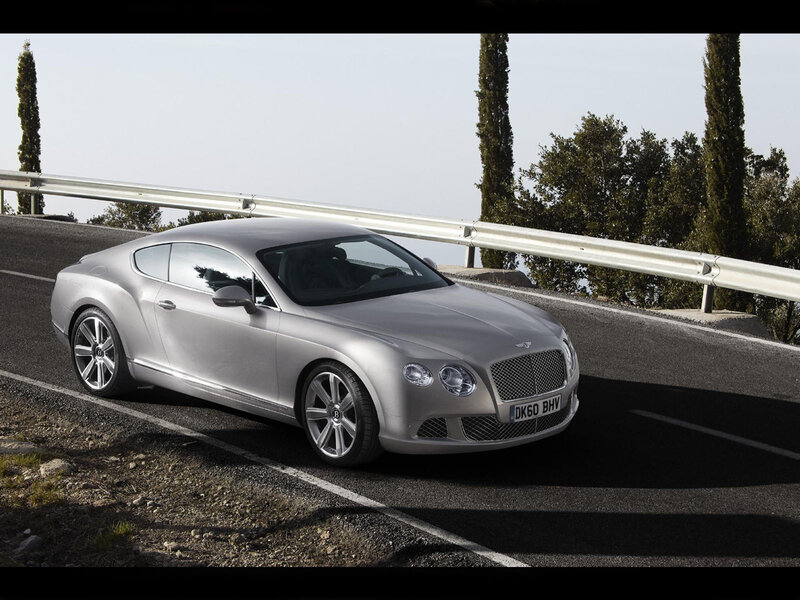 Silver Bentley Coupe — Serene