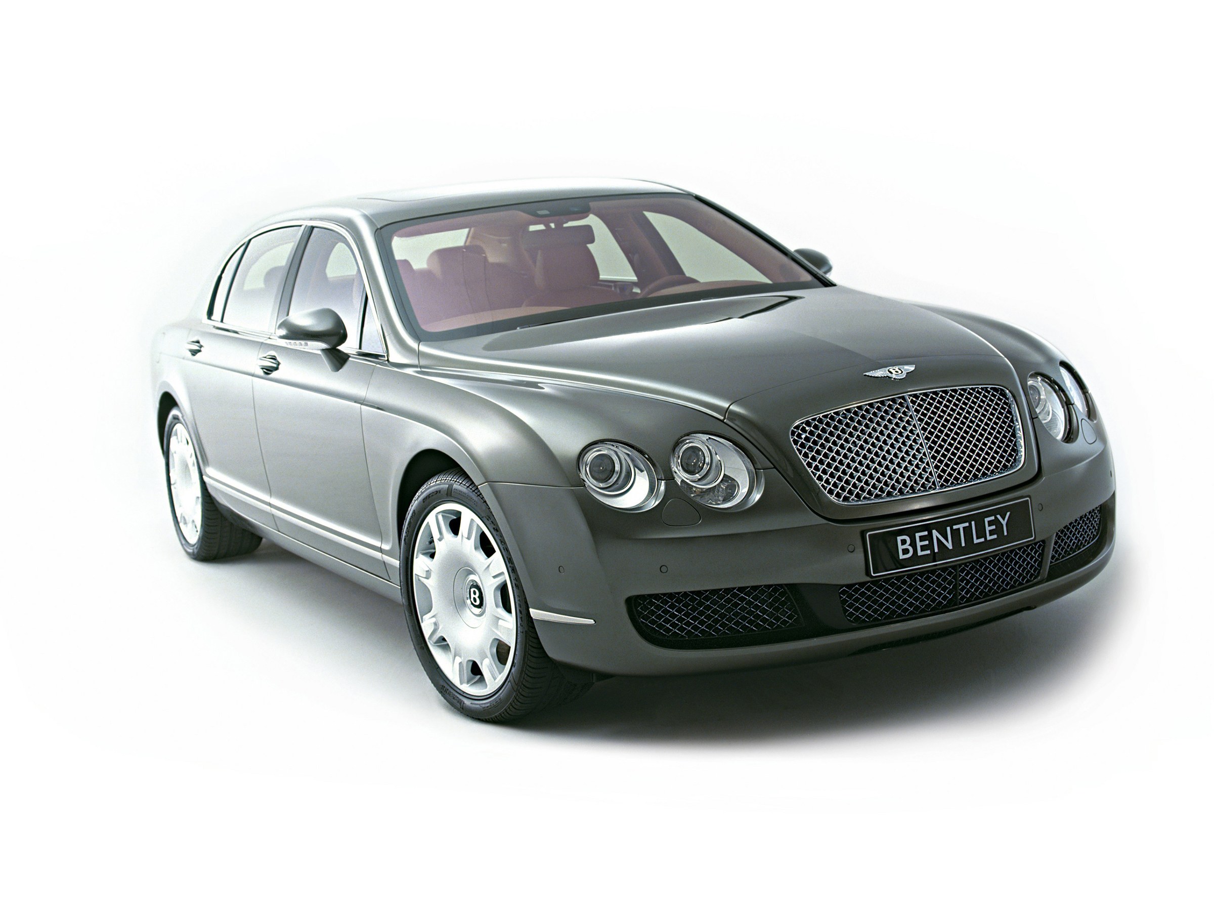 Silver Bentley Flying Spur