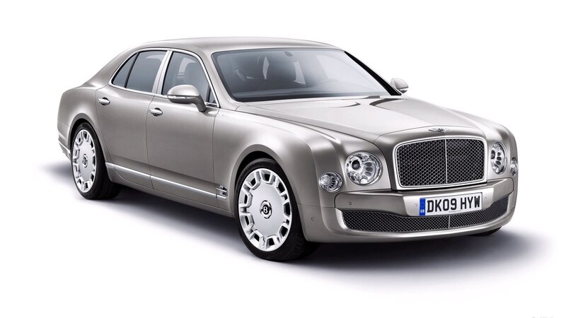 silver bentley mulsanne