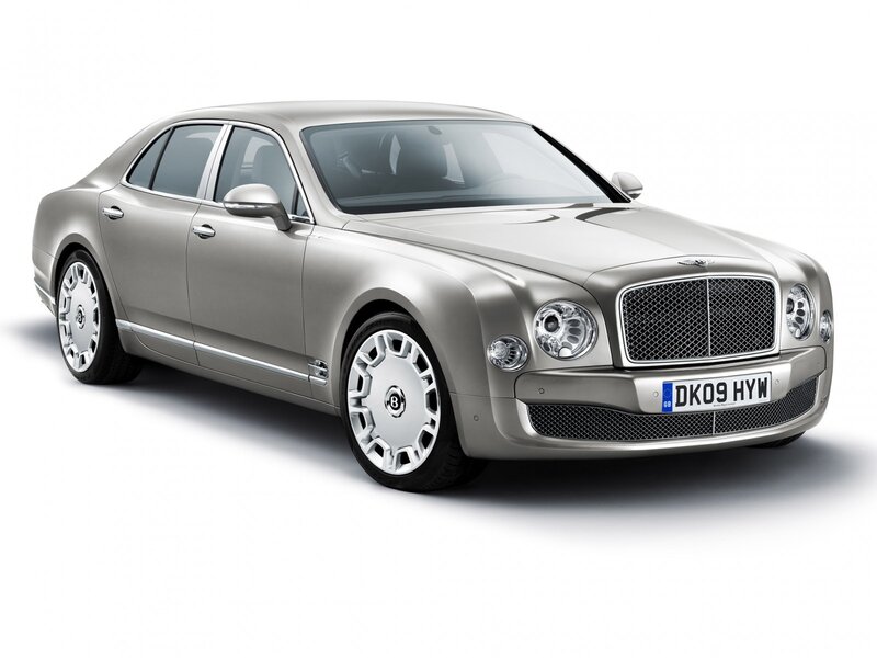 Silver Bentley Mulsanne — Neutral, Photograph, Car, Grille, Wheels, Black