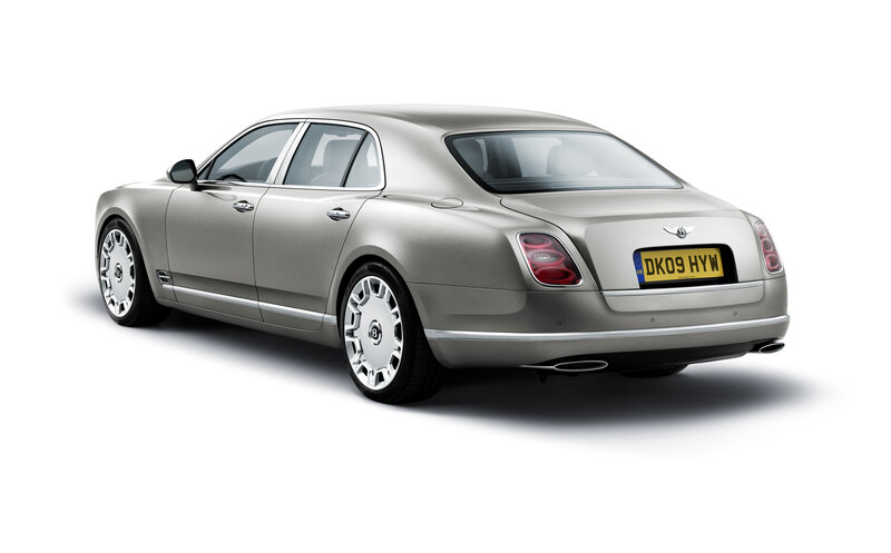 silver bentley sedan