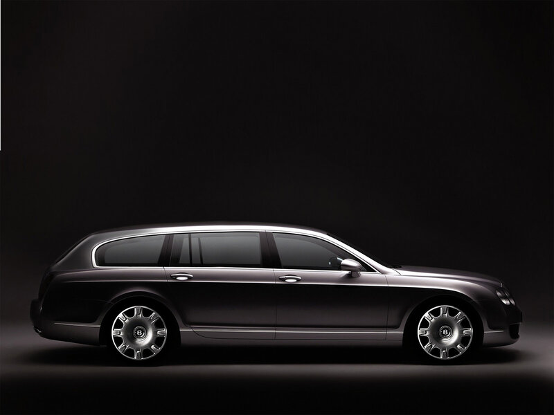 Silver Bentley Station Wagon
