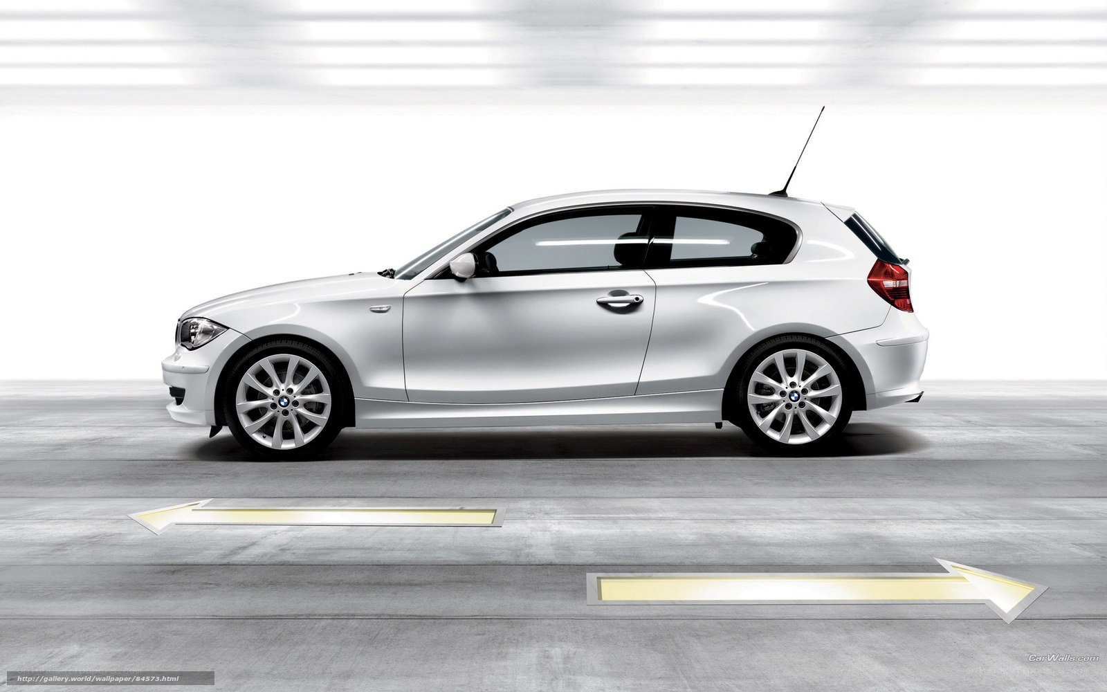 silver bmw 1-series hatchback