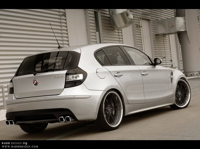 silver bmw 130i hatchback