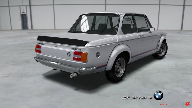 Silver BMW 2002 Turbo Car