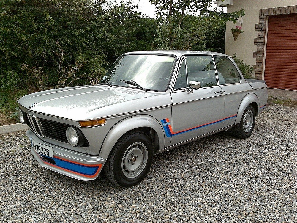 silver bmw 2002 turbo