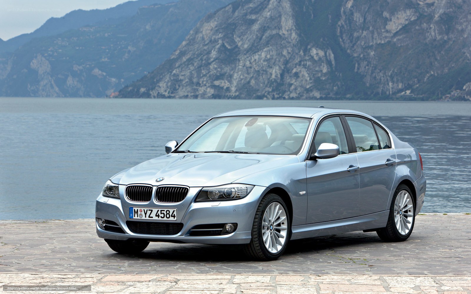 silver bmw 3 series sedan