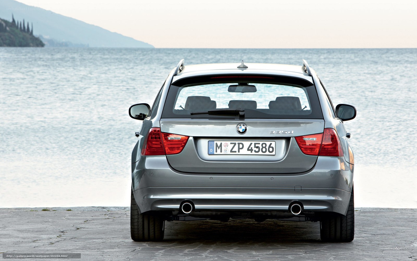 Silver BMW 3-Series Touring
