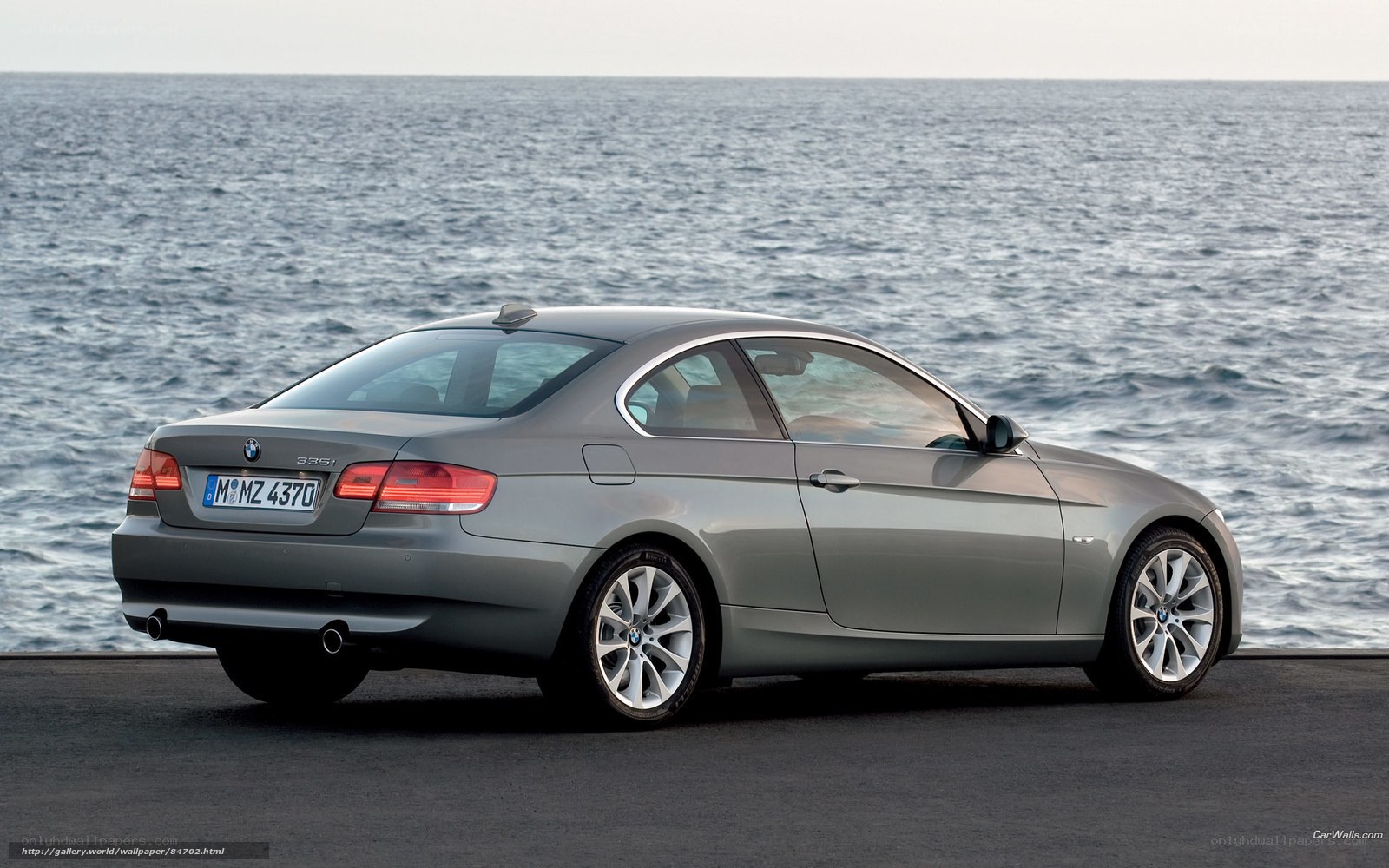 silver bmw 335i coupe