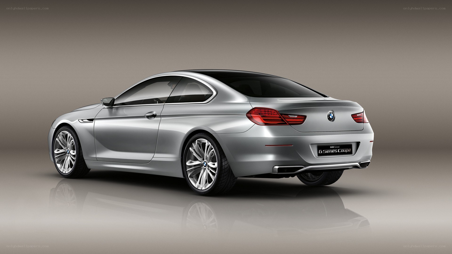 silver bmw 6 series coupe