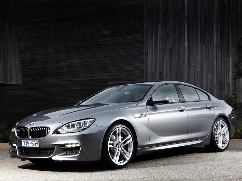 Silver BMW 6 Series — Gray