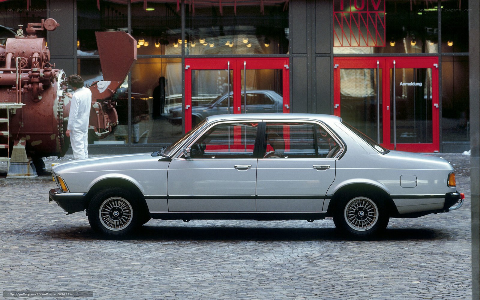 Silver BMW 6 Series sedan