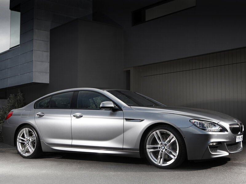 Silver BMW 6 Series