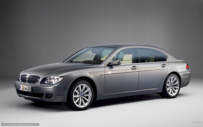 Silver BMW 7-series — Gray, Neutral