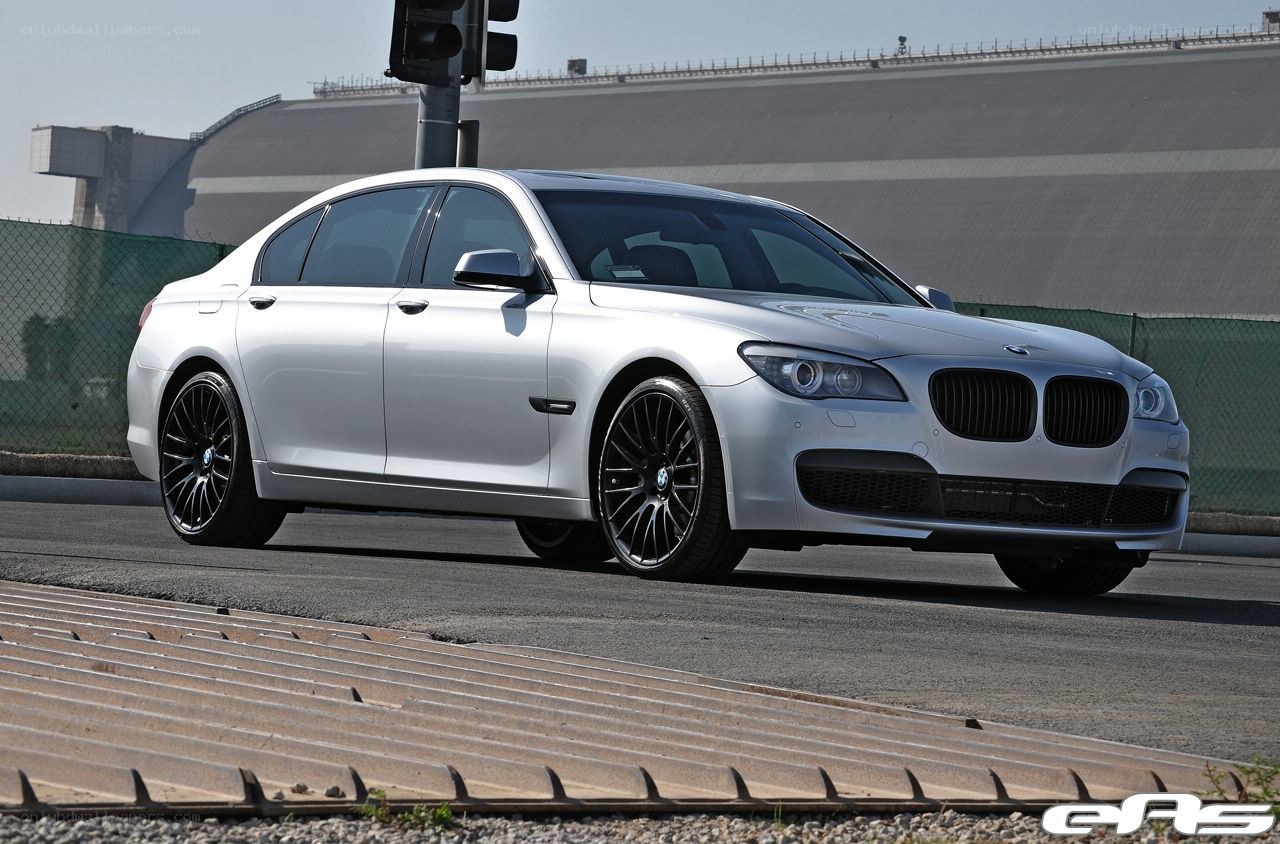 silver bmw 7 series sedan