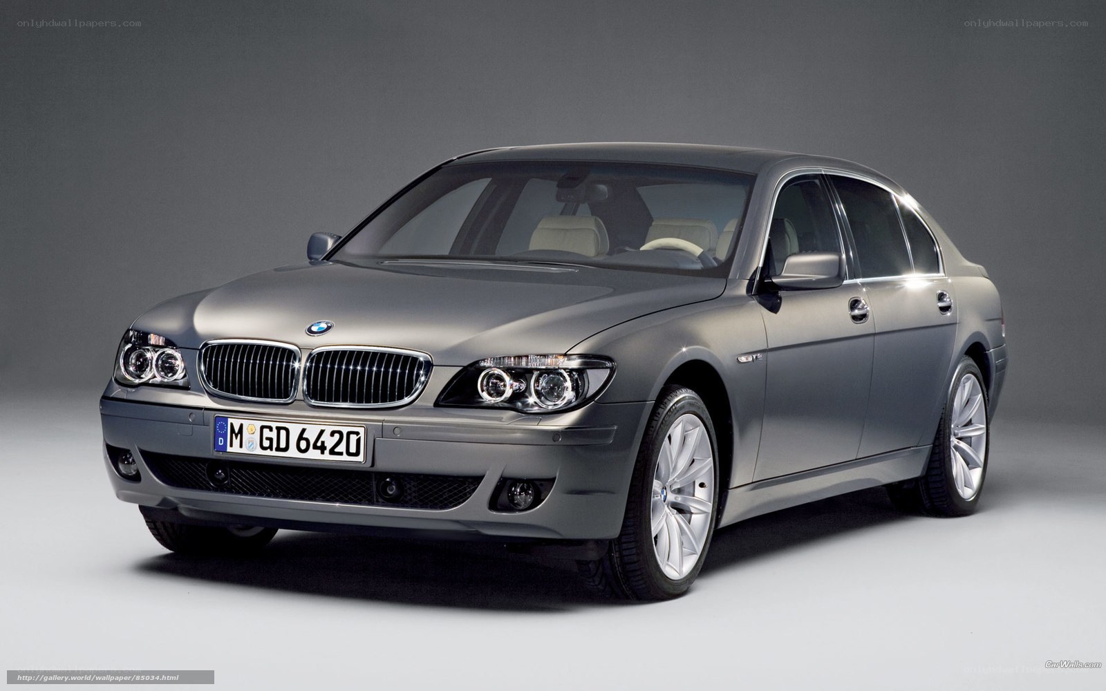 silver bmw 7-series sedan