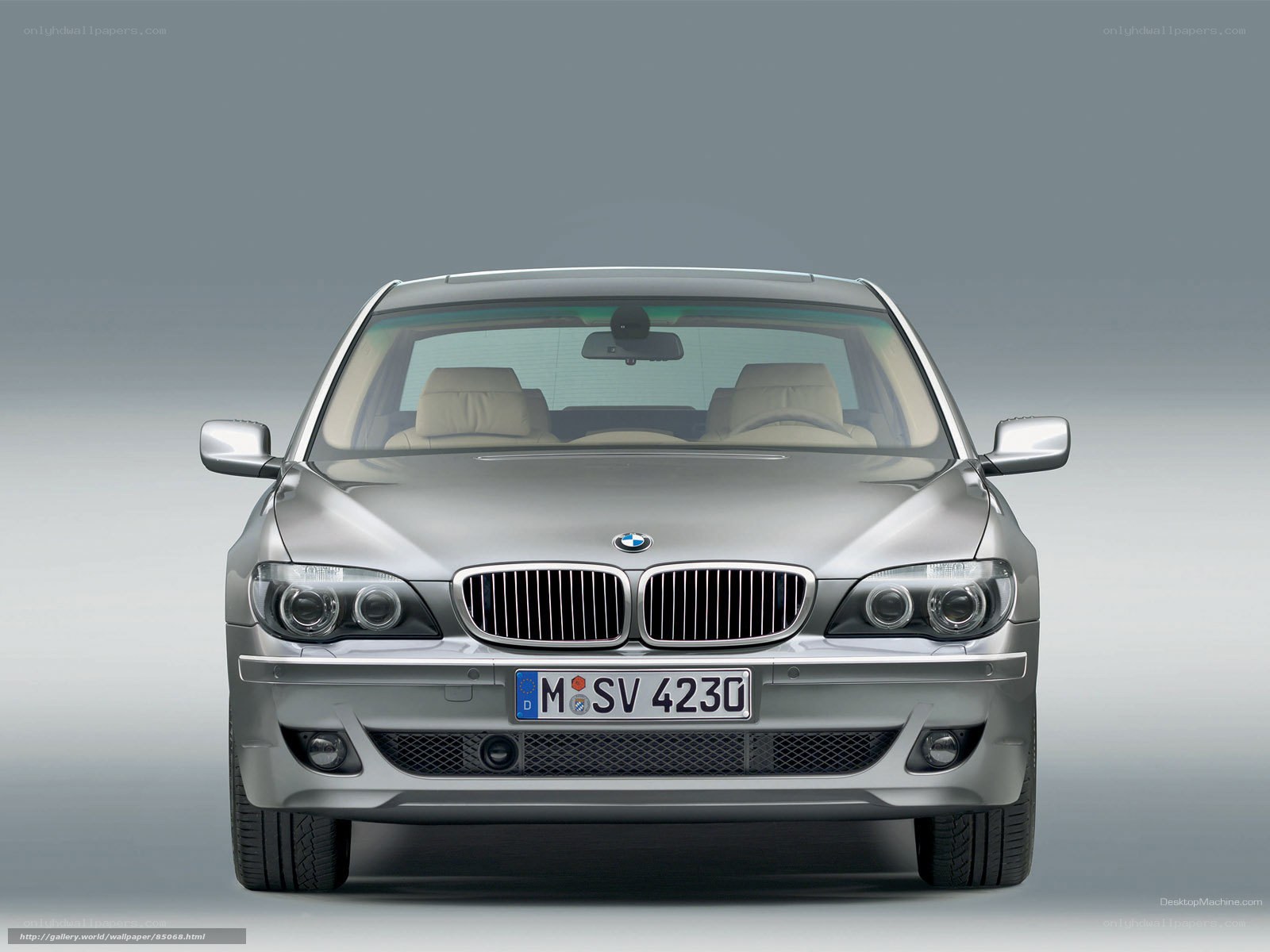 silver bmw 7 series sedan
