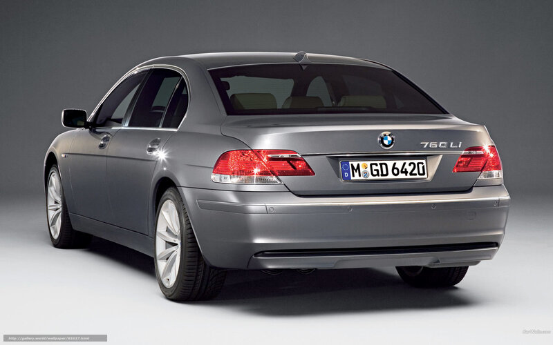 silver bmw 760li sedan