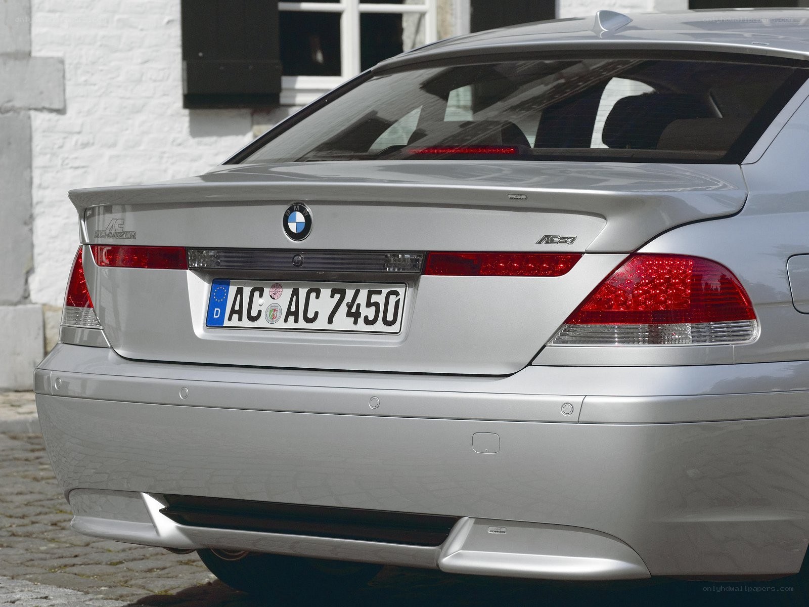 silver bmw acs1 rear view