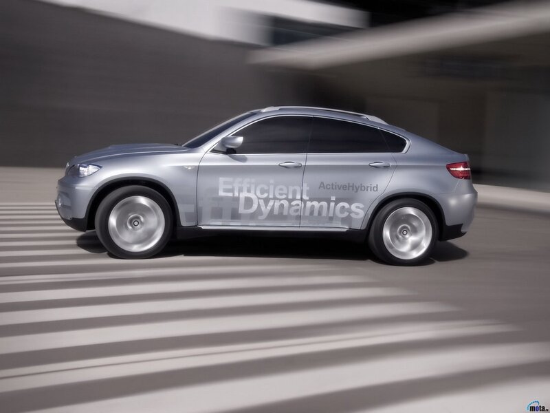 Silver BMW ActiveHybrid X6