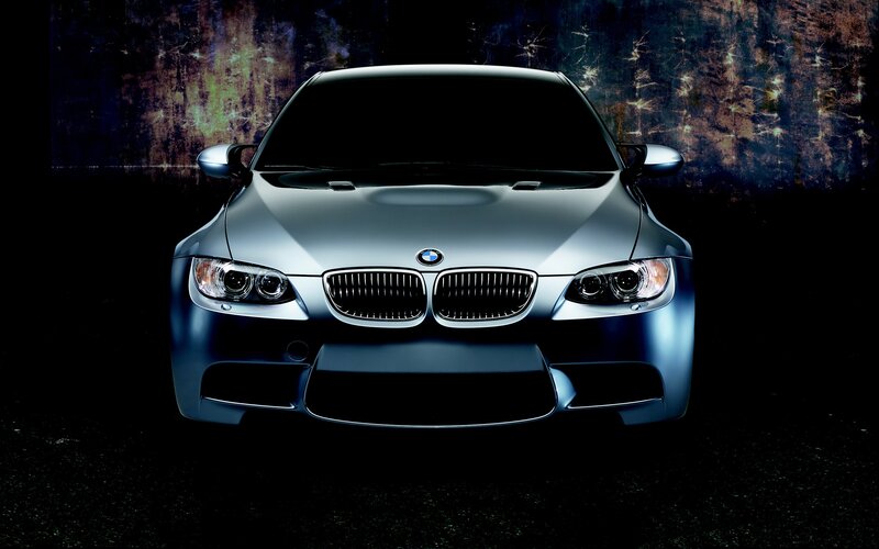 Silver Bmw Car — Dramatic, Photograph