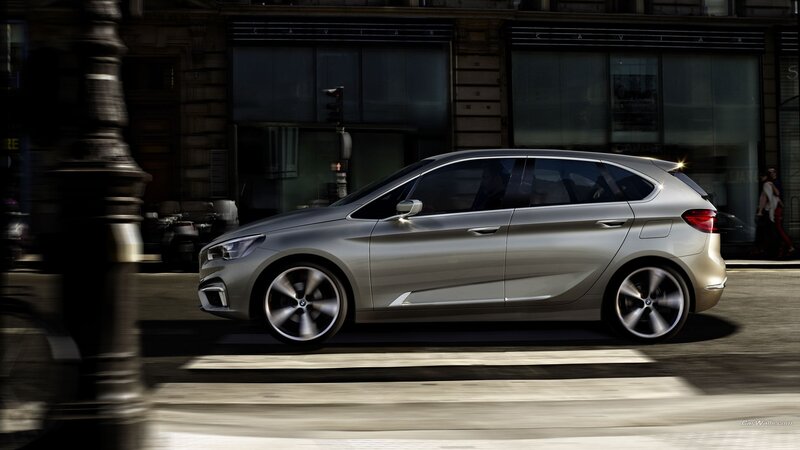 Silver BMW Car — Dramatic