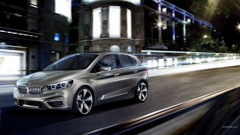 Silver Bmw Car — Dynamic, Night