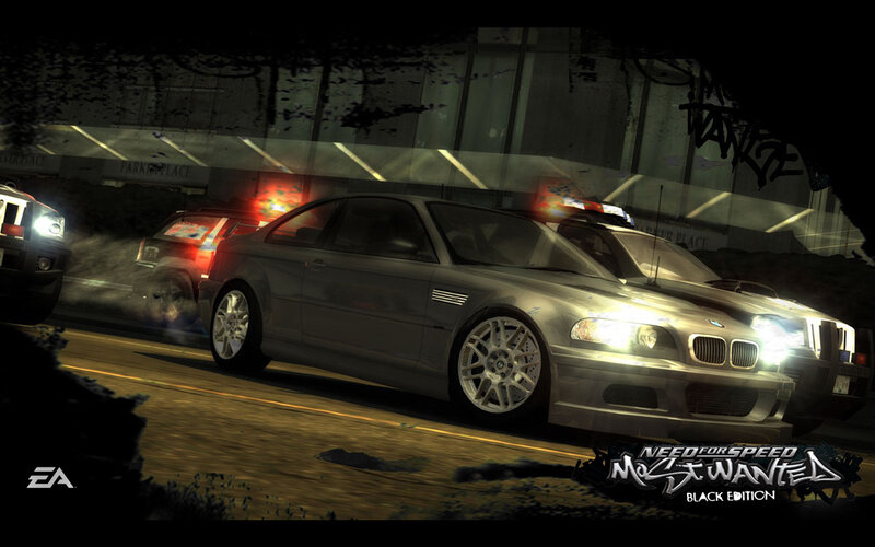 Silver BMW Car — Gray, Dramatic, Night, Digital Art, Police Cars