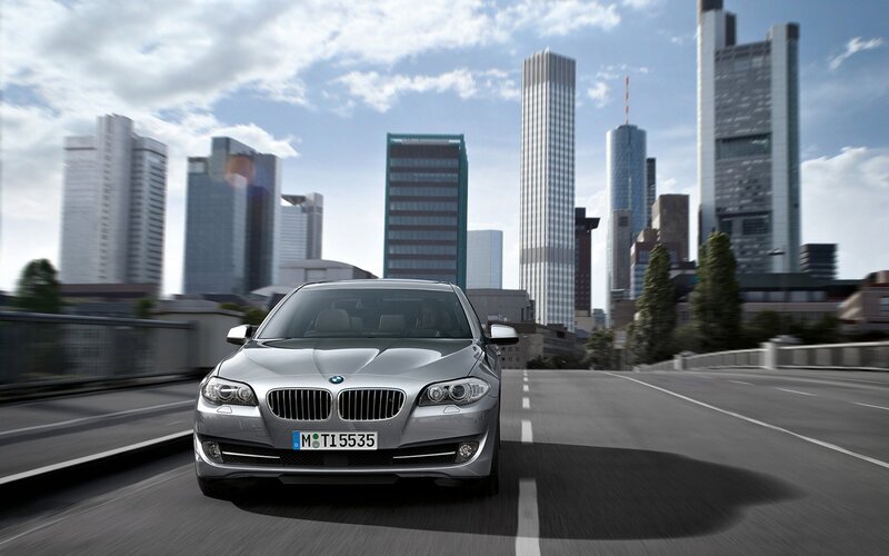 Silver BMW Car — Gray, Dynamic, Afternoon, Photograph