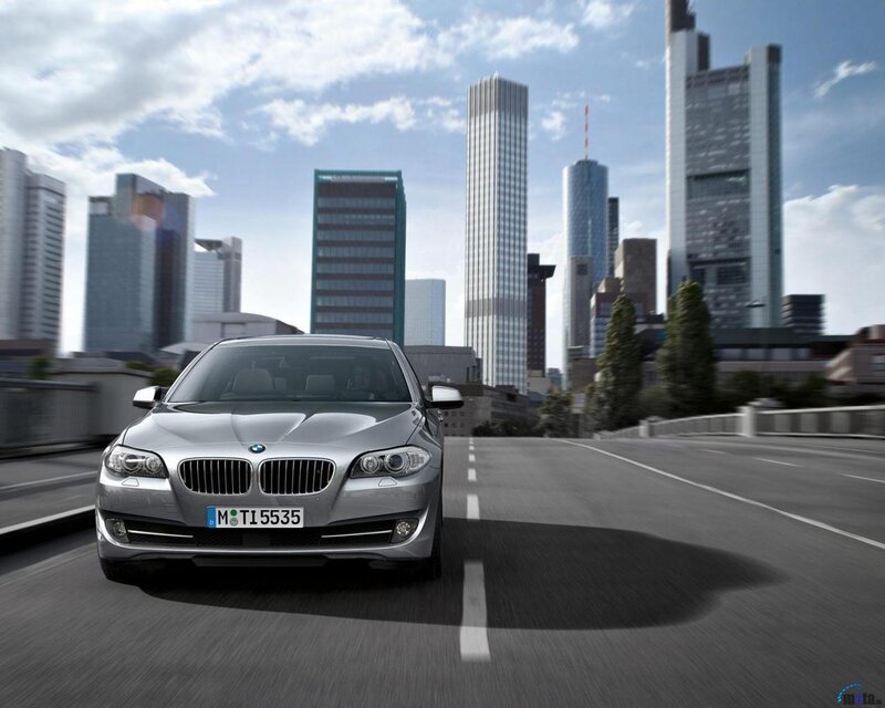 Silver Bmw Car