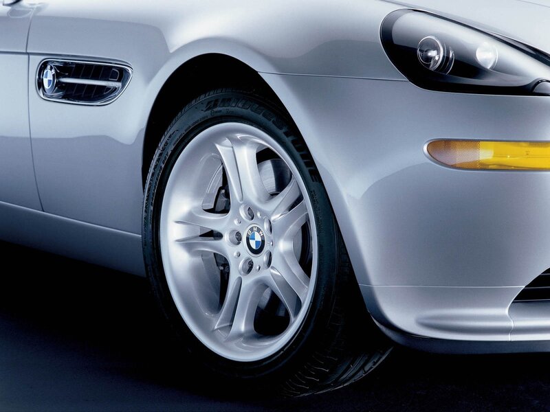 silver bmw car wheel