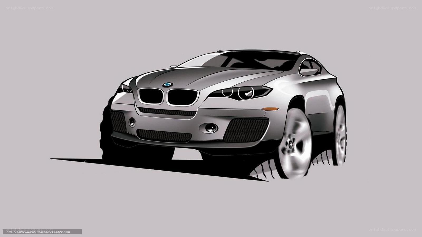 silver bmw concept car