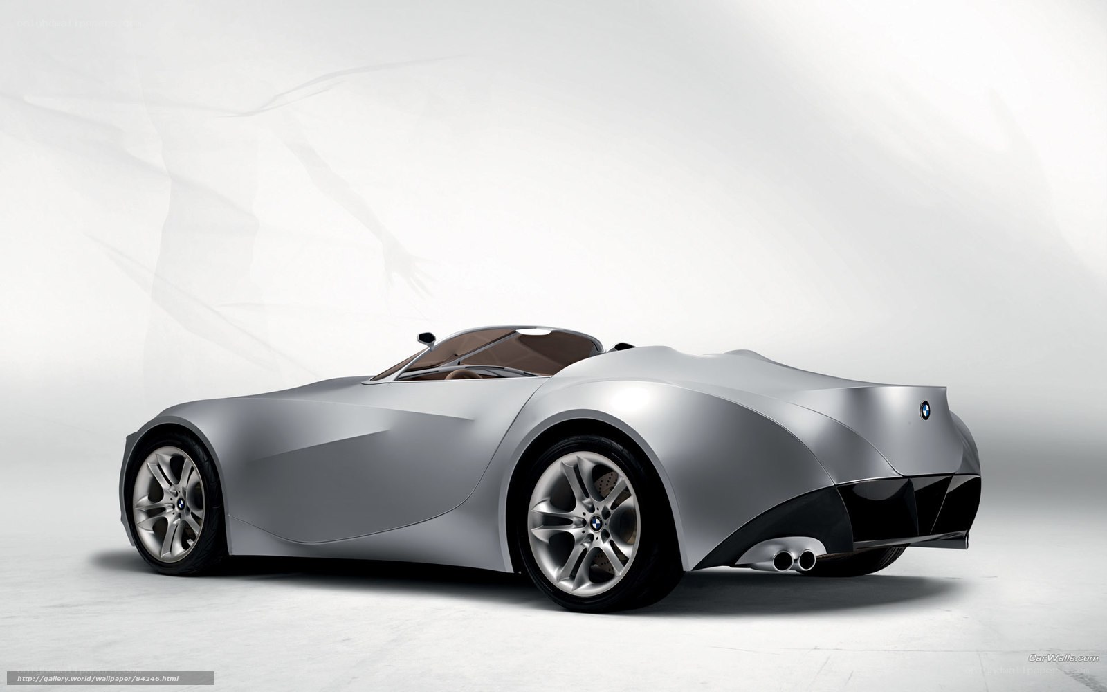 Silver BMW Concept Car