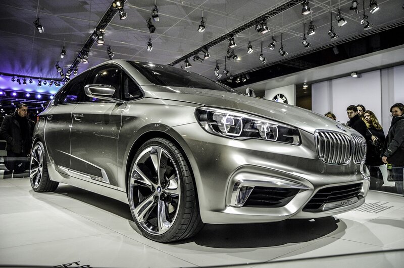 Silver BMW Concept Car