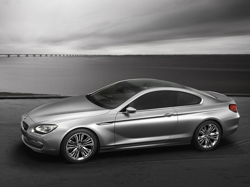 Silver BMW Concept Car