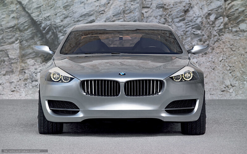 Silver Bmw Concept Car — Dramatic, Photograph, Rock Wall