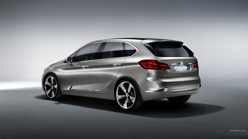 Silver BMW Concept Car — Dramatic, Photograph, Wheels