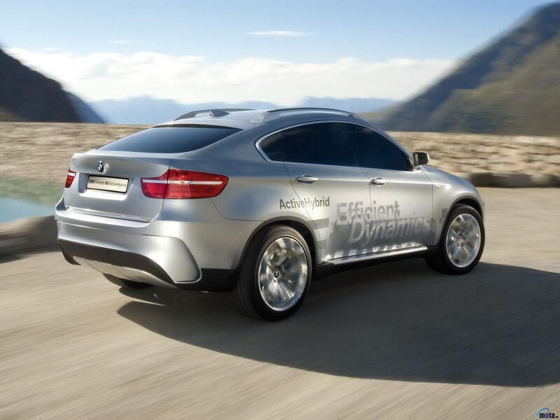 Silver BMW Concept Car — Dynamic, Afternoon, Photograph