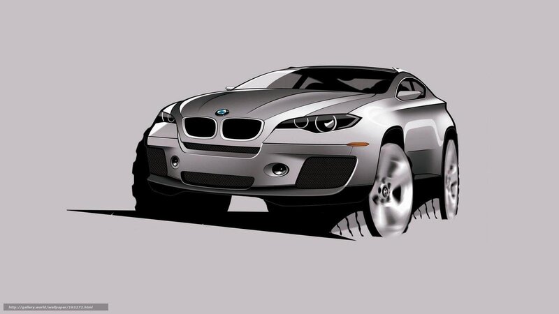 Silver BMW Concept Car — Gray, Neutral