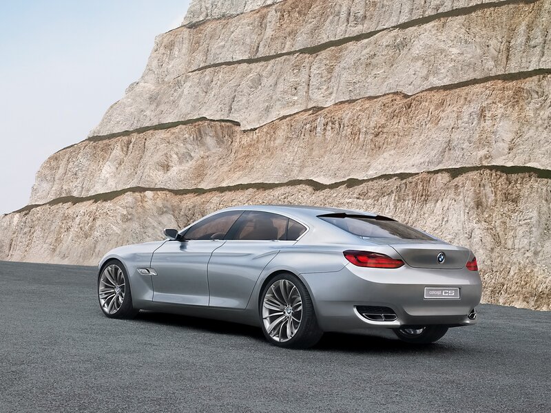 Silver BMW Concept CS