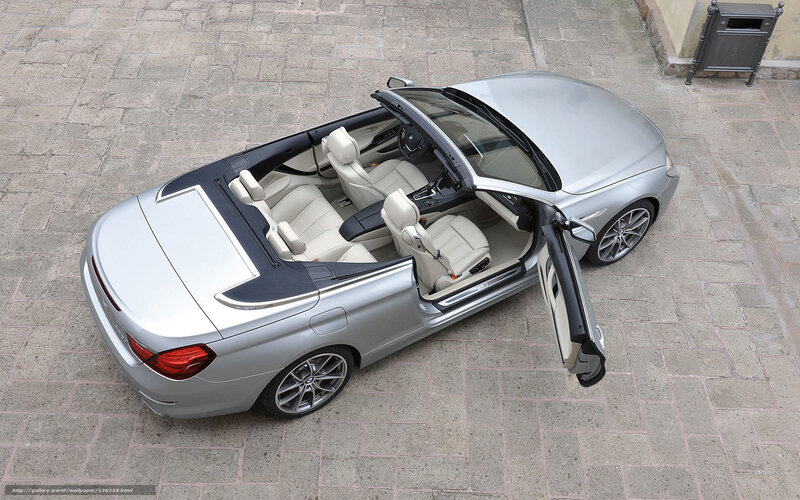 Silver BMW Convertible