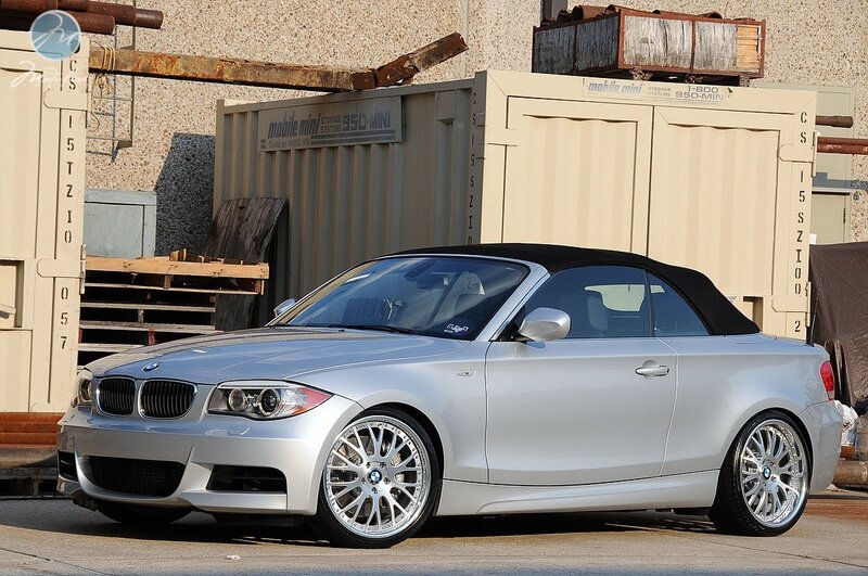 Silver BMW Convertible