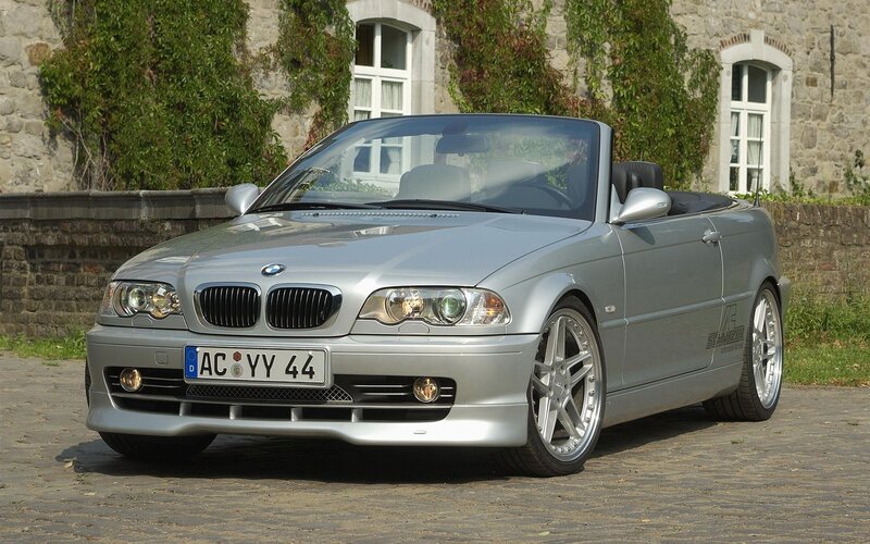 silver bmw convertible car