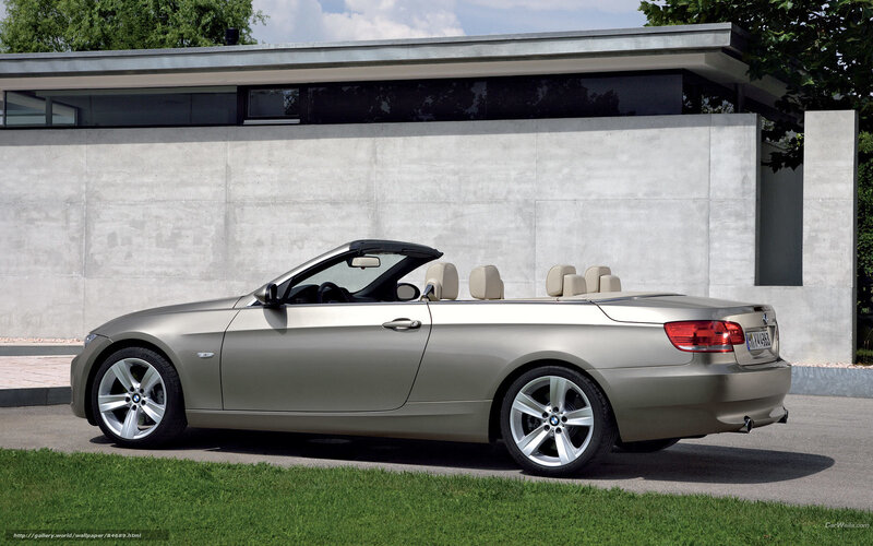 silver bmw convertible car