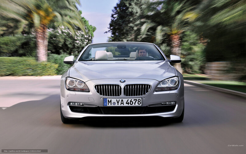 Silver BMW Convertible — Dynamic, Afternoon